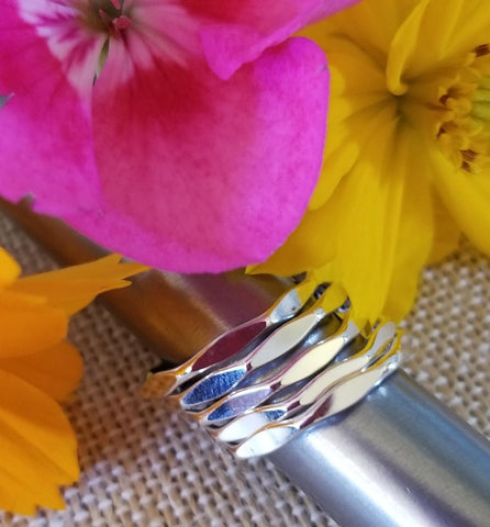 Faceted Stacking Rings
